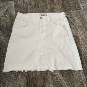 Flying Monkey White mini Skirt